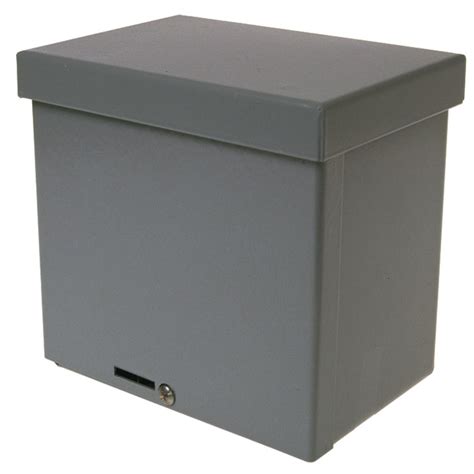 roof metal deck box|exterior mounted metal boxes.